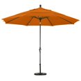thumbnail image 2 of 11' Aluminium Marché Umbrella Collier Inclinaison DV Bronze/Pacifica/Tuscan, 2 of 2