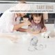 thumbnail image 4 of 8Pcs Stainless Steel Tart Ring, Heat-Resistant Perforated Cake Mousse Ring Round Double Rolled Tart, 4 of 5