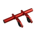 thumbnail image 3 of Bike Handlebar Extender Aluminum Alloy Extension Bracket 100MM 200MM with Spacer, 3 of 8