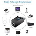 thumbnail image 2 of facefd Ultra Compact USB 2.0 3 Ports USB Hub Splitter Haute Vitesse pour Ordinateur Portable PC USB Lecteurs Flash Clavier Souris, 2 of 4