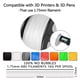 thumbnail image 5 of ABS 1.75 Mm Para Impresora 3D +/- 0.02 Mm 1 Kg Carrete (2.2 ) Transparente Claro SM SunniMix Impresora 3D filamento Consumible, 5 of 8