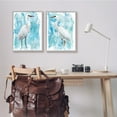 thumbnail image 5 of Stupell Industries Nautical Crane Pair White Beach Birds Blue Sky, 16 x 20, Design by Carol Robinson, 5 of 5
