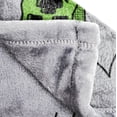 thumbnail image 4 of Minecraft Creeper Kids Plush Throw Blanket Soft & Comfy Fluffy 50x70 Inches, 4 of 6