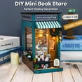 thumbnail image 2 of Kit de cuadernos para libros en miniatura MEINESQIS DIY con LED azul, 2 of 6