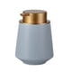 thumbnail image 1 of Dispensador de jabón de manos en loción de cerámica, bomba fácil de presionar, dispensador de desinfectante de manos para baño recargable, 1 of 5
