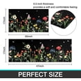 thumbnail image 3 of Flower Kitchen Rugs Summer Floral Kitchen Rugs and Mats Summer Kitchen Floor Mat Spring Kitchen Rugs Floral Rug for Kitchen Decorative Doormat Runner Rug for Laundry, Bedroom, Bathroom, Front Door, 3 of 6