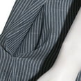 thumbnail image 4 of Robe en Lin pour Femmes, Robe Longue Décontractée à Rayures Sans Manches avec Poche, 4 of 9