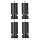 thumbnail image 5 of 4 patas de mesa M10 para muebles, patas de sofá de aleación, rosca M10 para marco de cama. Negro 20cm, 5 of 7