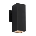 thumbnail image 1 of Aplique de Pared Exterior Cerdeco 27 cm Aluminio Negro Mate 110V-220V, 1 of 6