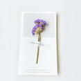 thumbnail image 3 of KAKOWELY 12 tarjetas de felicitación con flores secas para el Día del Maestro o San Valentín (estilo aleatorio), 3 of 5