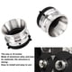 thumbnail image 3 of Adaptador Universal De Buje Nab, Plata De Alta Dureza, 1 Par De Adaptadores De Buje Nab, aleación De Aluminio ABS Para Reemplazo, 3 of 7