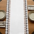 thumbnail image 5 of Table Runners 72 Inches Long Dress Scarves, Spring Flowers Farmhouse Kitchen/Dining Table Runner, Coffee Tablerunners, Watercolor Floral Leaf Black Plaid 16x72 Inch, 5 of 9