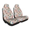 thumbnail image 2 of Yiaed Watercolor Floral With Butterflies Print Car Seat Covers,Universal Auto Seats Protector Fits for Car,SUV Sedan,Truck,Automotive Seat Covers & Accessories-2 PCS, 2 of 9