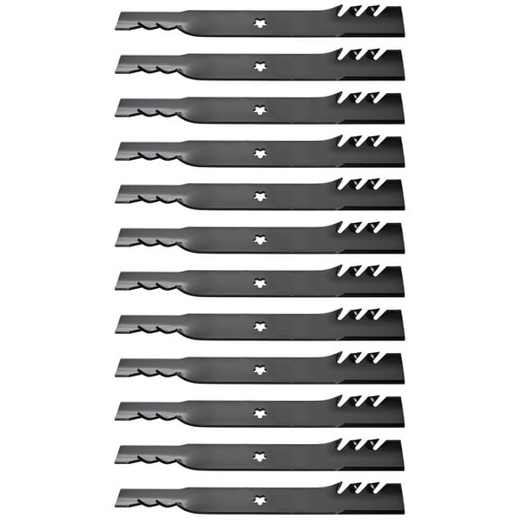 12PK Oregon 595-605 G5 Gator Blades for 54" Ariens 21546235, 21546848