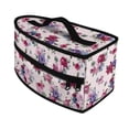 thumbnail image 3 of Bolsa de almacenamiento para plancha con cierre de cremallera para la mayoría de las planchas Bolsa de almacenamiento para plancha de vapor de mano Rosa roja, 3 of 9