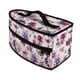 thumbnail image 3 of Bolsa de almacenamiento para plancha con cierre de cremallera para la mayoría de las planchas Bolsa de almacenamiento para plancha de vapor de mano Rosa roja, 3 of 9
