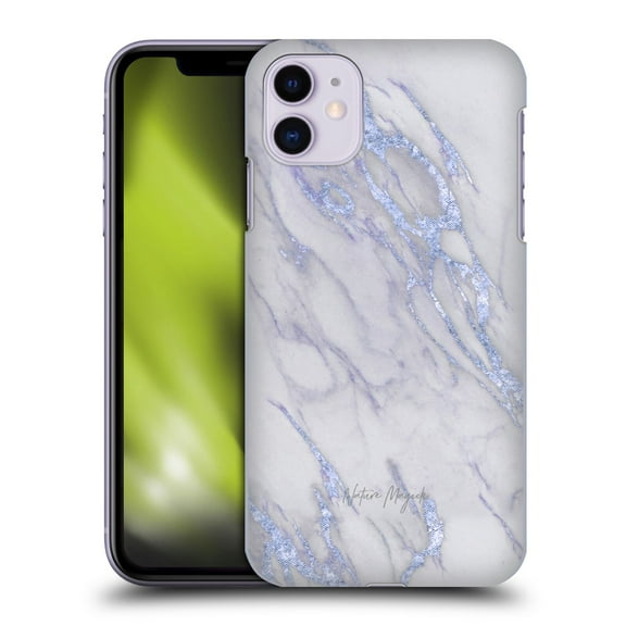 Head Case Designs Officially Licensed Nature Magick Marble Metallics Indigo Hard Back Case Compatible with Apple iPhone 11