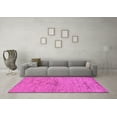 thumbnail image 3 of Ahgly Company Indoor Rectangle Abstract Pink Modern Area Rugs, 7' x 9', 3 of 4