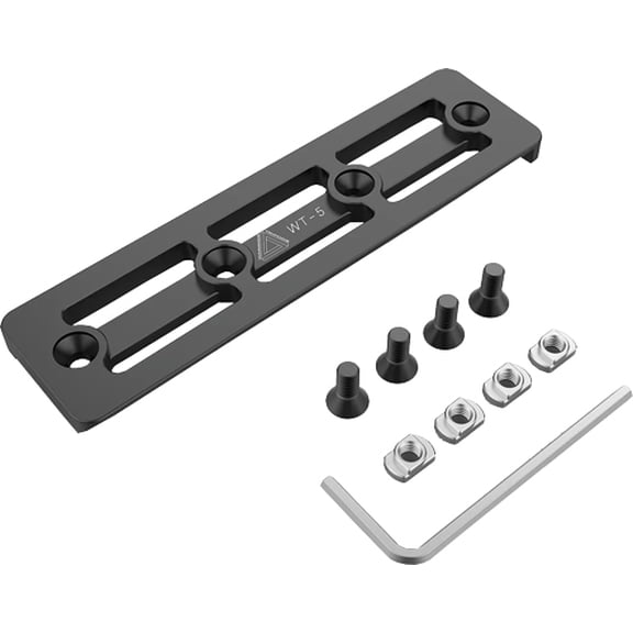 Warrior Tripods Mloc 5in Arca Plate, Aluminum