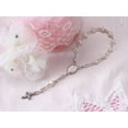 thumbnail image 3 of Precious Pieces Chapelet de Baptême en Argent Sterling Blanc, 3 of 5