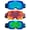 Blue, variant on Cloud 9 - Snow Goggles "Nuclear" Adult Anti-Fog Wide Angle Frameless UV400 Snowboarding Ski (1 Pair only, choose your color)