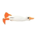 thumbnail image 3 of Señuelo de pesca de pato, señuelo de pesca con anzuelo, señuelo de natación artificial, señuelo de curricán, Blanco, 3 of 9