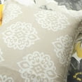 thumbnail image 5 of Lush Decor Leah Duvet - Yellow/Gray - Full/Queen, 5 of 7