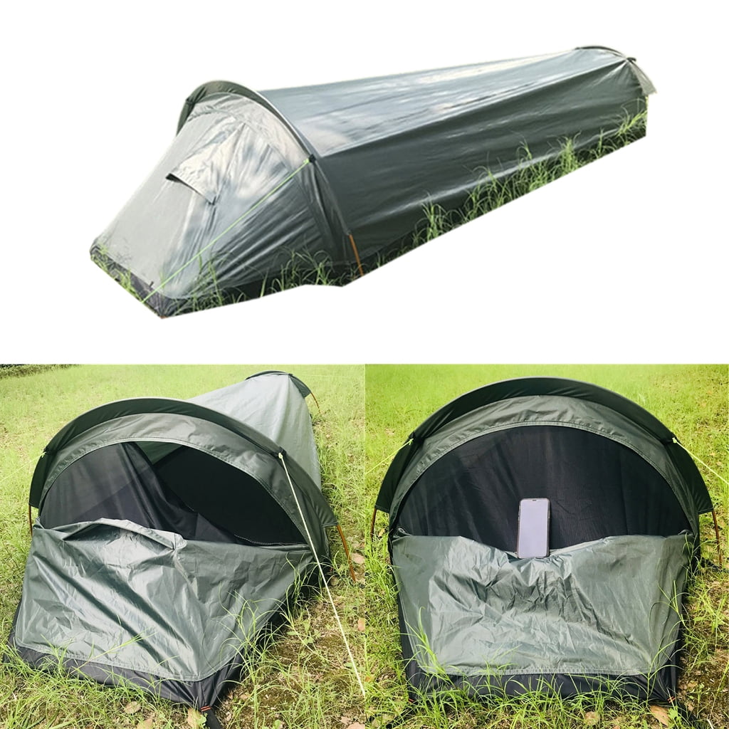 lanema Single Person Individual Bivy Tent Lightly weight Single Person Tent Watertight Backpacking Tent Camping Bivy Bag