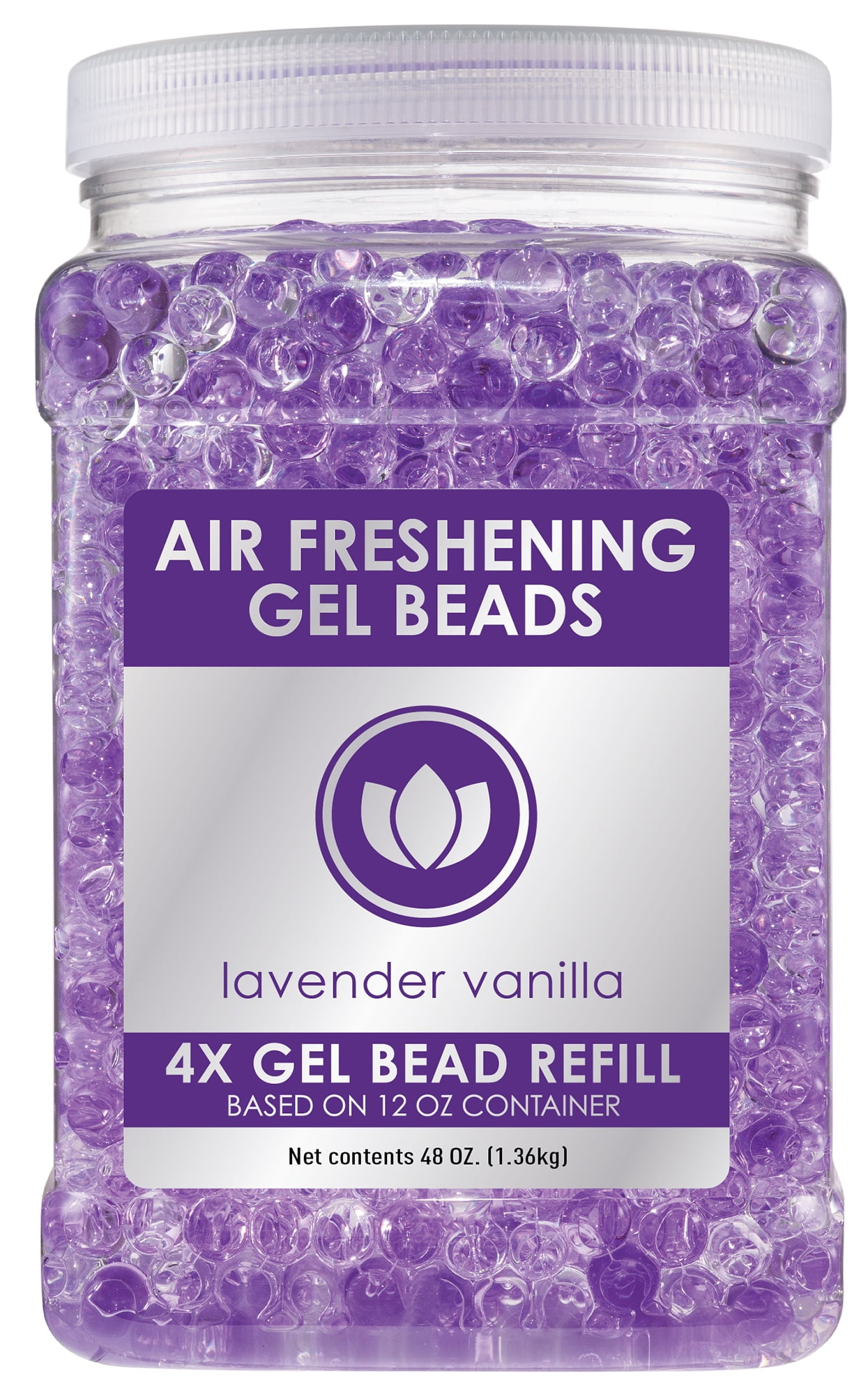 Punati Lavender Vanilla Odor Neutralizing Gel Beads Refill, 48 Ounce