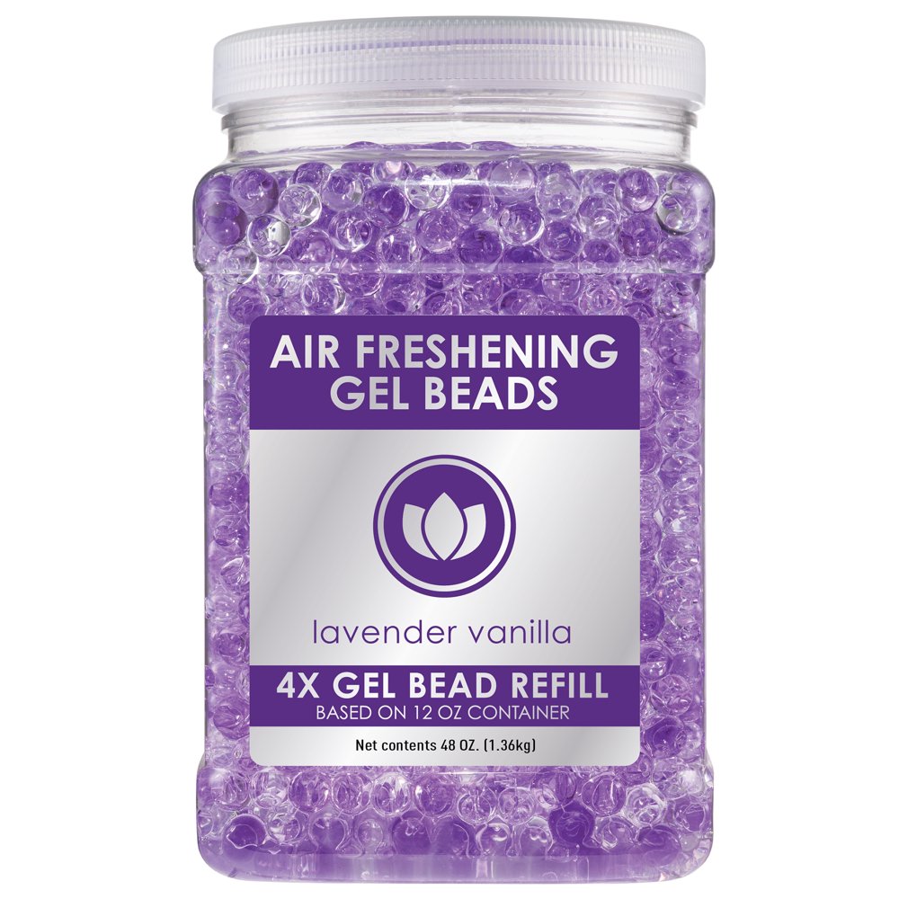 Lavender Vanilla Odor Neutralizing Gel Beads Refill 48oz Walmart