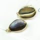 thumbnail image 3 of 1 Par de Colgantes de Pendientes Dorados para Joyas de Bricolaje, Formas Variadas (, Janthina, Concha Y Concha Pequeña) Accesorios D, 3 of 7