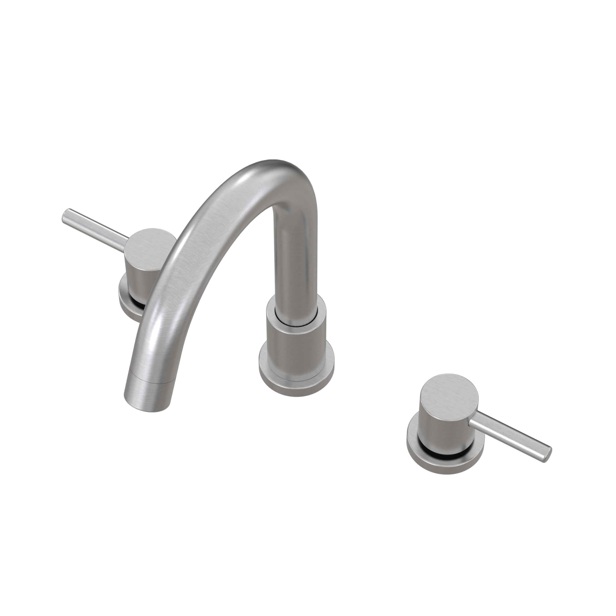 8 inch Widespread Bathroom Faucet, Bathroom Sink Faucet with Pop-up Drain and Supply Lines, Two Handles, 360 Degree Swivel Sink Faucet for Bathroom Sink Vanity RV Farmhouse Sink