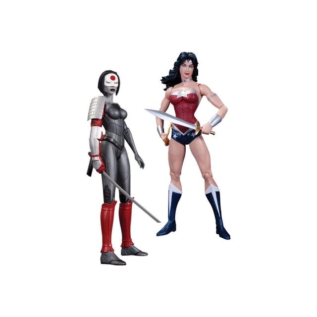 DC The New 52 6 Inch Action Figure 2-pack Series - Wonder Woman vs Katana
