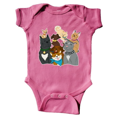 

Inktastic Happy Dog Family Gift Baby Boy or Baby Girl Bodysuit