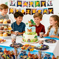 thumbnail image 2 of Zootopia Birthday Tableware,128Pcs Zootopia Party Tableware Set - Zootopia Birthday Party Plates Napkins Cups Tablecloth etc Zootopia Tableware for Zootopia Birthday Decorations for Boys/Girls, 2 of 7