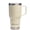 Ivory, variant on AQUAPHILE 30oz Stainless Steel Insulated Coffee Mug with Handle, Double Walled Vacuum Travel Cup with Lid & Straw, Reusable Thermal Coffee Cup, Portable Coffee Tumbler,Light Blue
