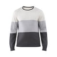 thumbnail image 4 of George Men's & Big Men's Colorblock Crewneck Sweater with Long Sleeves, Sizes S-3XL, 4 of 5