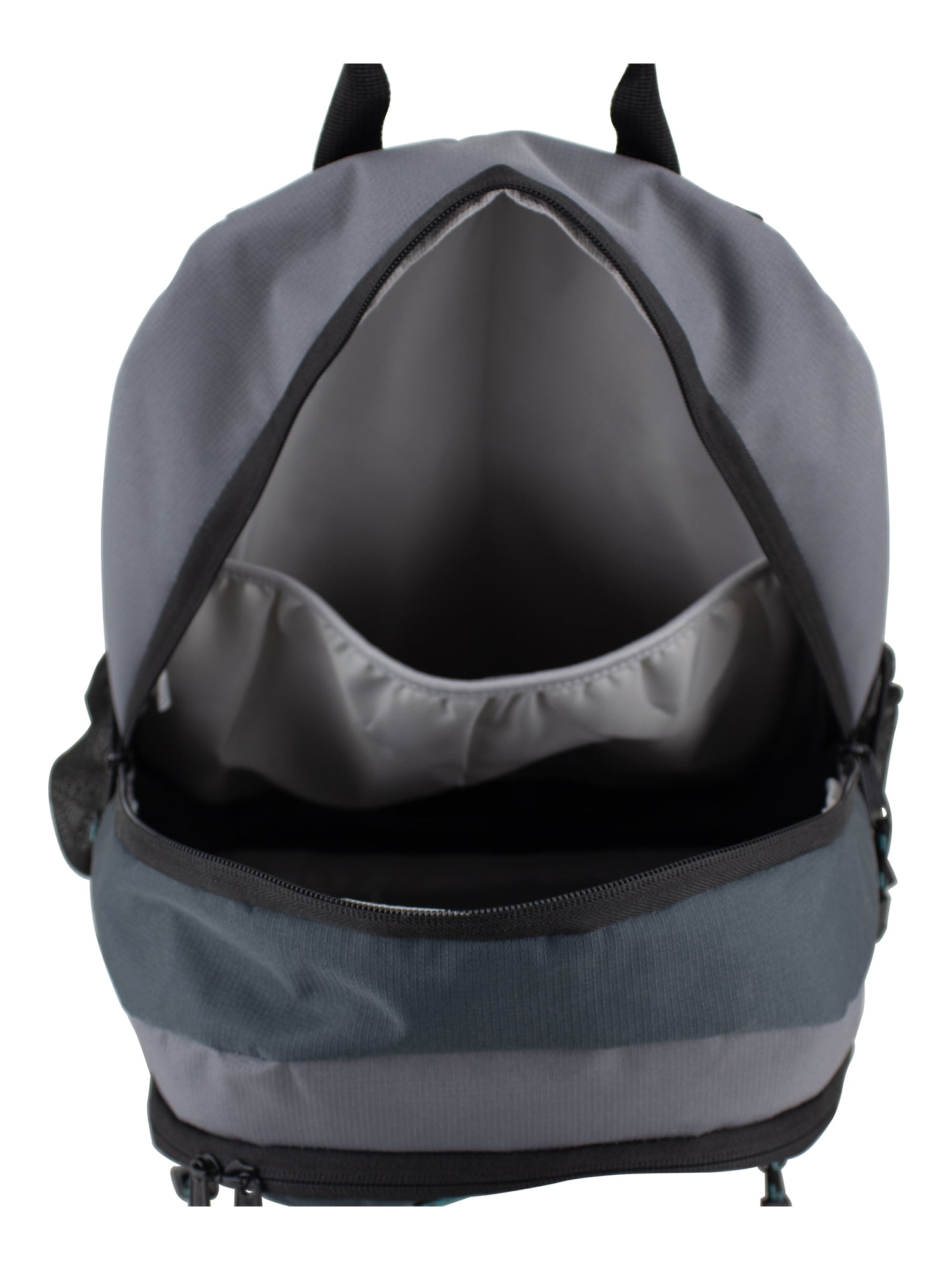 Eastsport Unisex Axis Sport 18.5" Bungee Backpack, Grey Flannel