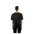thumbnail image 5 of Women's New Era Black Dallas Cowboys Boxy Cropped Sport Night Mineral Wash T-Shirt, 5 of 5