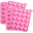 thumbnail image 1 of Paquete de 2 moldes de silicona para tartas de 20 cavidades, ideal para caramelos duros, piruletas y cupcakes de fiesta. Sailing Electrónica, 1 of 4