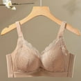 thumbnail image 4 of Ahdbta Seamless Lace Mesh Bralettes for Women Back Smoothing Bra Comfortable Wirefree Full Coverage Support Lift Everyday Bras, 4 of 6
