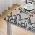thumbnail image 4 of BANET Rectangle Tablecloth Farmhouse Tablecloth Waterproof Decorative Fabric Table Cloth for Kitchen Dining Tablecloth for Square Table, Grey Tablecloth white, 4 of 7
