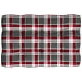 thumbnail image 2 of vidaXL Pallet Sofa Cushions 7 pcs Red Check Pattern, 2 of 5
