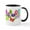 White/Black Inside, variant on CafePress - Spring Eggs Mugs - 11 oz Ceramic Mug - Novelty Coffee Tea Cup