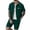 Army GreenA, variant on HBGVBA Men Summer Shorts Set Solid Color Loose Elastic Waist Long Pants Button Lapel Pocket Short Sleeve Top 2 Piece Beach Set