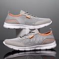 thumbnail image 5 of Fashion Sneakers for Men Breathable Mesh Athletic Running Sports Shoes Lightweight Casual Walking Shoes Comfortable Gym Shoes, 5 of 5