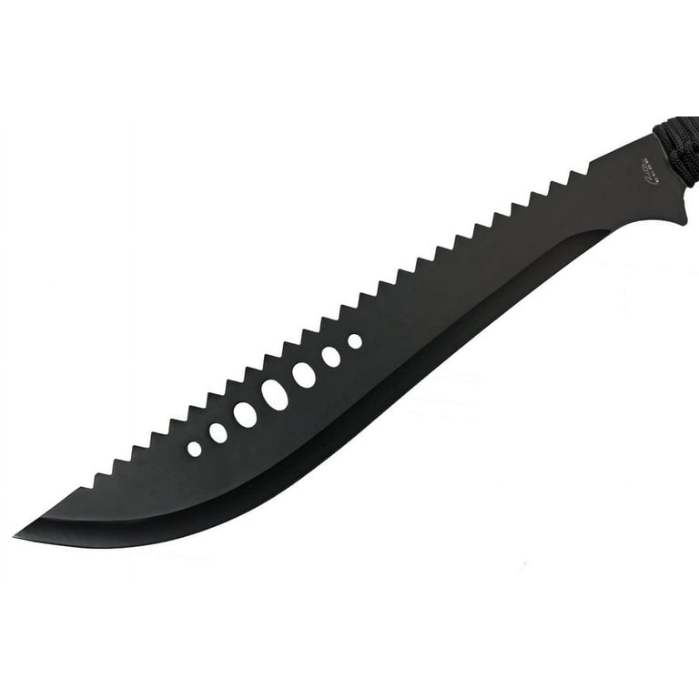 machete 専用 Schrade Clip Point Machete Fixed Blade w/ Sawback (14.8