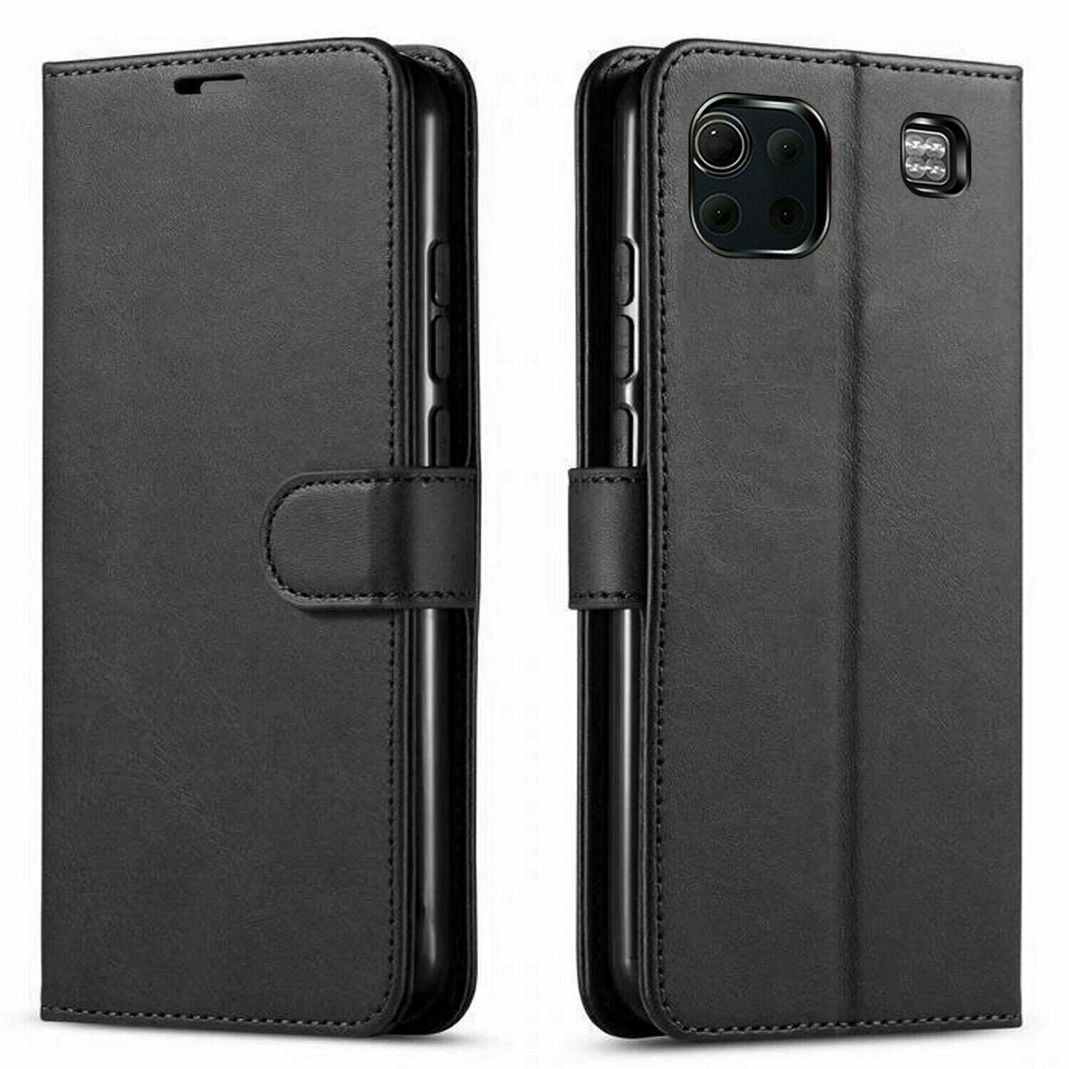 Iphone 11 Case Not Fit For Iphone 11 Pro Iphone 11 Pro Max Starshop Premium Leather Wallet Pocket Credit Card Slots Black Walmart Com