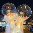 thumbnail image 4 of HuiXinOu Womens Gifts Under $10 LED Rose Bouquet Luminous Christmas Decorate Gift Decoration Party Wedding Seasonal Holiday Saving Gifts, 4 of 8