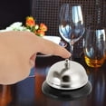 thumbnail image 4 of Call Bell,Stainless Steel Dinner Call Bell, Desk Service Bell, Counter Service Bell, Suitable for Hotels, Schools, Restaurants, Reception Areas, Hospitals, Warehouses, 4 of 5
